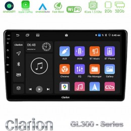 Clarion Gl300 Series 4core Android11 2+32gb Peugeot Partner / Citroën Berlingo 2008-2018 Navigation Multimedia Tablet 9 με Carplay &Amp; Android Auto u-gl3-Ct1026
