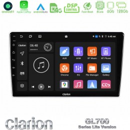 Clarion Gl700 Lite Series kia Sportage 2005-2008 8core Android11 6+128gb Navigation Multimedia Tablet 9″ με Carplay &Amp; Android Auto με Carplay &Amp; Android Auto u-G76l-Ki1346