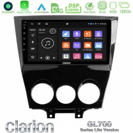 Clarion Gl700 Lite Series 8core Android11 6+128gb Mazda rx8 2008-2012 Navigation Multimedia Tablet 9 με Carplay &Amp; Android Auto u-G76l-Mz0452