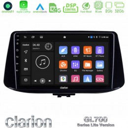 Clarion Gl700 Lite Series 8core Android11 2+32gb Hyundai i30 Navigation Multimedia Tablet 9 με Carplay &Amp; Android Auto u-G72l-Hy0890