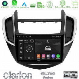 Clarion Gl700 Series 8core Android11 4+64gb Chevrolet Trax 2013-2020 Navigation Multimedia Tablet 9 με Carplay &Amp; Android Auto u-gl7-Cv0053