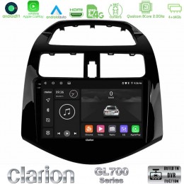 Clarion Gl700 Series 8core Android13 4+64gb Chevrolet Spark 2009-2015 Navigation Multimedia Tablet 9 με Carplay &Amp; Android Auto u-gl7-Cv0683