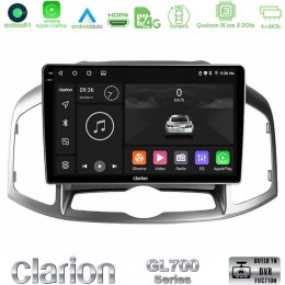 Clarion Gl700 Series 8core Android13 4+64gb Chevrolet Captiva 2012-2016 Navigation Multimedia Tablet 9 με Carplay &Amp; Android Auto u-gl7-Cv0703