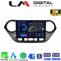 LM ZS8406 GPS Οθόνη OEM Multimedia Αυτοκινήτου για Hyundai i10 2014> (CarPlay/AndroidAuto/BT/GPS/WIFI/GPRS) electriclife