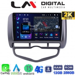 LM ZS8731 GPS Οθόνη OEM Multimedia Αυτοκινήτου για Honda Jazz 2003 - 2008 (CarPlay/AndroidAuto/BT/GPS/WIFI/GPRS) electriclife