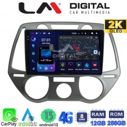 LM ZS8838 GPS Οθόνη OEM Multimedia Αυτοκινήτου για Hyundai i20 2008 > 2014 (CarPlay/AndroidAuto/BT/GPS/WIFI/GPRS) electriclife