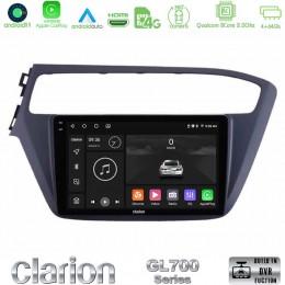 Clarion Gl700 Series 8core Android11 4+64gb Hyundai i20 2018-2020 Navigation Multimedia Tablet 9 με Carplay &Amp; Android Auto u-gl7-Hy1961