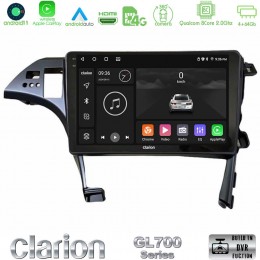 Clarion Gl700 Series 8core Android11 4+64gb Toyota Prius 2010-2015 Navigation Multimedia Tablet 10 με Carplay &Amp; Android Auto u-gl7-Ty1082