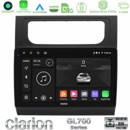 Clarion Gl700 Series 8core Android11 4+64gb vw Touran 2011-2015 Navigation Multimedia Tablet 10 με Carplay &Amp; Android Auto u-gl7-Vw1000