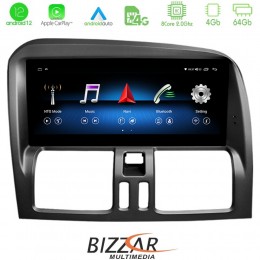 Bizzar Volvo Xc60 2009-2011 8core Android12 4+64gb Navigation Multimedia Tablet 8.8 (Oem Style) u-am-Voxc6001