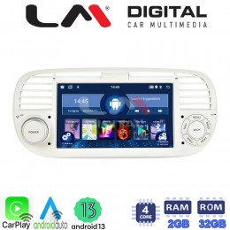 LM Digital - LM V4315W GPS Οθόνη OEM Multimedia Αυτοκινήτου για Fiat 500 2007 > 2016 (CarPlay/AndroidAuto/BT/GPS/WIFI/GPRS) electriclife