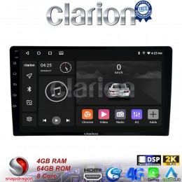 CLARION GL7400 09 Οθόνη universal Tablet style Multimedia Αυτοκινήτου (CarPlay/AndroidAuto/BT/GPS/WIFI/GPRS) electriclife