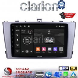 CLARION GL75027 Οθόνη OEM Multimedia Αυτοκινήτου για TOYOTA AVENSIS T27 2009 > 2016  (CarPlay/AndroidAuto/BT/GPS/WIFI/GPRS) electriclife