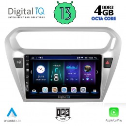 DIGITAL IQ BXD 6511_CPA (9inc) MULTIMEDIA TABLET for CITROEN ELYSEE – PEUGEOT 301 mod. 2013&gt;