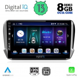 DIGITAL IQ BXD 8508_CPA (10inc) MULTIMEDIA TABLET for PEUGEOT 208-2008 mod. 2012-2021