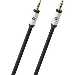 Oehlbach i-Connect J  Καλώδιο ήχου 3.5mm Jack - 3.5mm Jack 5m Μαύρο (Τεμάχιο) 20346