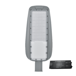 PRAGUE SMD LED ΦΩΤΙΣΤΙΚΟ ΔΡΟΜΟΥ 150W 3000K IP65+ ΚΙΤ ΑΣΦΑΛΕΙΑΣ