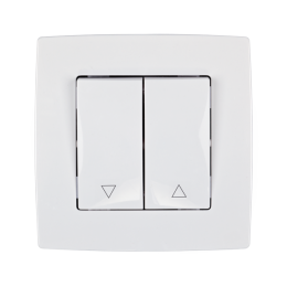 CITY CURTIAN CONTROL SWITCH WHITE