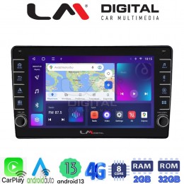 LM Digital - LM ZG8715 GPS Οθόνη OEM Multimedia Αυτοκινήτου για Nissan Navara D40 2006 > 2016 (CarPlay/AndroidAuto/BT/GPS/WIFI/GPRS) electriclife