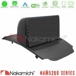 Nakamichi Nam5260 Series 4core Android12 4+64gb Ford Ecosport 2014-2017 Navigation Multimedia Tablet 10 με Carplay & Android Auto u-n44-Fd0599