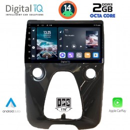 DIGITAL IQ RTG 4708_CPA A/C (10inc) MULTIMEDIA TABLET for CITROEN C1-PEUGEOT 108-TOYOTA AYGO mod. 2014&gt;