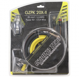 Ground Zero  Gzpk 20x-ii  20 mm² High Quality Cable kit Άμεση Παράδοση