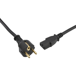 Oehlbach Powercord C13 Καλώδιο Τροφοδοσίας 3 m Black 27418