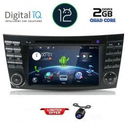 DIGITAL IQ AN 090_GPS (7'' DVD) MULTIMEDIA SYSTEM for MERCEDES E (W211) – CLS (W219) mod. 2003-2009