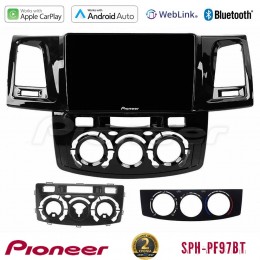 Pioneer sph-Pf97bt Series    Toyota Hilux 2007-2011 Multimedia Station 9 (Tablet Style) με Carplay &Amp; Android Auto u-sph-Ty0571