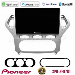 Pioneer sph-Pf97bt Series    Ford Mondeo 2007-2010 Auto a/c Multimedia Station 9 (Tablet Style) με Carplay &Amp; Android Auto u-sph-Fd0919a