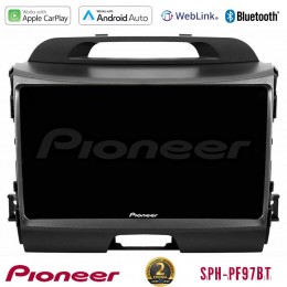 Pioneer sph-Pf97bt Series    kia Sportage Multimedia Station 9 (Tablet Style) με Carplay &Amp; Android Auto u-sph-Ki0034