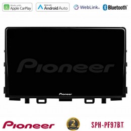 Pioneer sph-Pf97bt Series    kia Stonic Multimedia Station 9 (Tablet Style) με Carplay &Amp; Android Auto u-sph-Ki0545