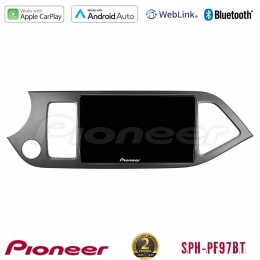 Pioneer sph-Pf97bt Series    kia Picanto Multimedia Station 9 (Tablet Style) με Carplay &Amp; Android Auto u-sph-Ki0611