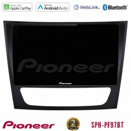 Pioneer sph-Pf97bt Series    Mercedes e Class / cls Class Multimedia Station 9 (Tablet Style) με Carplay &Amp; Android Auto u-sph-Mb0760