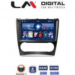 LM Digital - LM ZL4093 GPS Οθόνη OEM Multimedia Αυτοκινήτου για MERCEDES C class (W203) – CLC  2004>2008 (BT/GPS/WIFI) electriclife