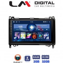 LM Digital - LM ZL4668 GPS Οθόνη OEM Multimedia Αυτοκινήτου για MERCEDES A(W169),B(W245) - SPRINTER - VITO   (BT/GPS/WIFI) electriclife