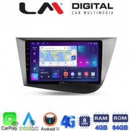 LM Digital - LM ZC8217 GPS Οθόνη OEM Multimedia Αυτοκινήτου για Seat Leon 2005>2012 (CarPlay/AndroidAuto/BT/GPS/WIFI/GPRS) electriclife