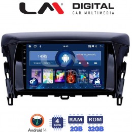 LM Digital - LM ZL4030 GPS Οθόνη OEM Multimedia Αυτοκινήτου για MITSUBISHI ECLIPSE CROSS 2018> (BT/GPS/WIFI) electriclife