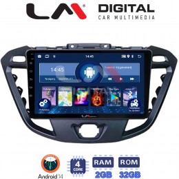 LM Digital - LM ZL4366 GPS Οθόνη OEM Multimedia Αυτοκινήτου για TRANSIT CUSTOM - TOURNEO CUSTOM 2013> (BT/GPS/WIFI) electriclife