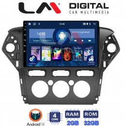 LM Digital - LM ZL4368C GPS Οθόνη OEM Multimedia Αυτοκινήτου για FORD MONDEO 2010 > 2013 (BT/GPS/WIFI) electriclife