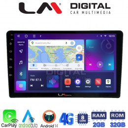 LM Digital - LM ZR8202 GPS Οθόνη OEM Multimedia Αυτοκινήτου για Jeep 2007> (CarPlay/AndroidAuto/BT/GPS/WIFI/GPRS) electriclife