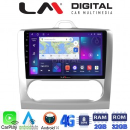 LM Digital - LM ZR8328 GPS Οθόνη OEM Multimedia Αυτοκινήτου για FORD FOCUS 2004>2012 (CarPlay/AndroidAuto/BT/GPS/WIFI/GPRS) electriclife