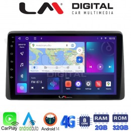 LM Digital - LM ZR8434 GPS Οθόνη OEM Multimedia Αυτοκινήτου για DACIA DUSTER 2019> (CarPlay/AndroidAuto/BT/GPS/WIFI/GPRS) electriclife