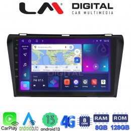 LM Digital - LM ZT8034 GPS Οθόνη OEM Multimedia Αυτοκινήτου για MAZDA 3  2009>2014 (CarPlay/AndroidAuto/BT/GPS/WIFI/GPRS) electriclife