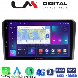 LM Digital - LM ZT8049 GPS Οθόνη OEM Multimedia Αυτοκινήτου για AUDI A3 (8P) 2003.2012 (CarPlay/AndroidAuto/BT/GPS/WIFI/GPRS) electriclife