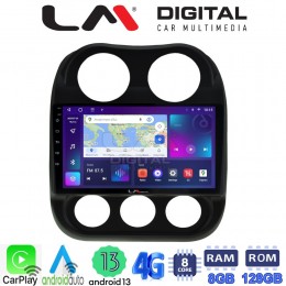 LM Digital - LM ZT8252 GPS Οθόνη OEM Multimedia Αυτοκινήτου για JEEP COMPASS 2011>2016 (CarPlay/AndroidAuto/BT/GPS/WIFI/GPRS) electriclife