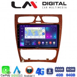 LM Digital - LM ZC8171W GPS Οθόνη OEM Multimedia Αυτοκινήτου για Mercedes C Class 1999 > 2004 (Προ Facelift) (CarPlay/AndroidAuto/BT/GPS/WIFI/GPRS) electriclife