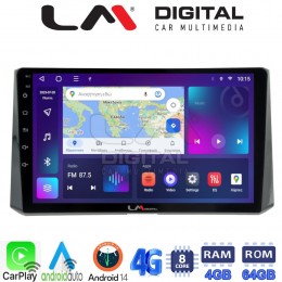 LM Digital - LM ZC8204 GPS Οθόνη OEM Multimedia Αυτοκινήτου για Toyota Corolla 2019> (CarPlay/AndroidAuto/BT/GPS/WIFI/GPRS) electriclife