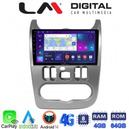 LM Digital - LM ZC8432 GPS Οθόνη OEM Multimedia Αυτοκινήτου για DACIA DUSTER 2006>2012  (CarPlay/AndroidAuto/BT/GPS/WIFI/GPRS) electriclife