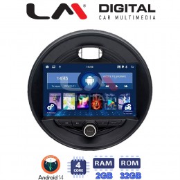 LM Digital - LM ZL4845 GPS Οθόνη OEM Multimedia Αυτοκινήτου για Mini Cooper & Clubman 2015> (BT/GPS/WIFI) electriclife